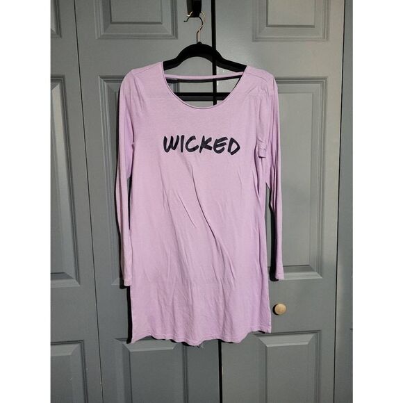 Victoria Secret purple long-sleeved "wicked" nighty - Picture 1 of 6